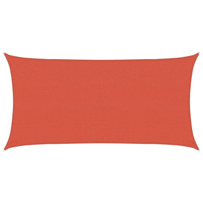 Vidaxl Toldo De Vela Hdpe Terracota 160 G/m² 2,5x4,5 M_0