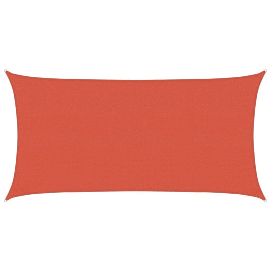Vidaxl Toldo De Vela Hdpe Terracota 160 G/m² 2,5x4,5 M_0