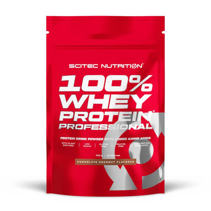 100% Whey Protein Professional - 500g - Chocolate Con Coco - Proteina De Suero Whey - Scitec Nutrition_0