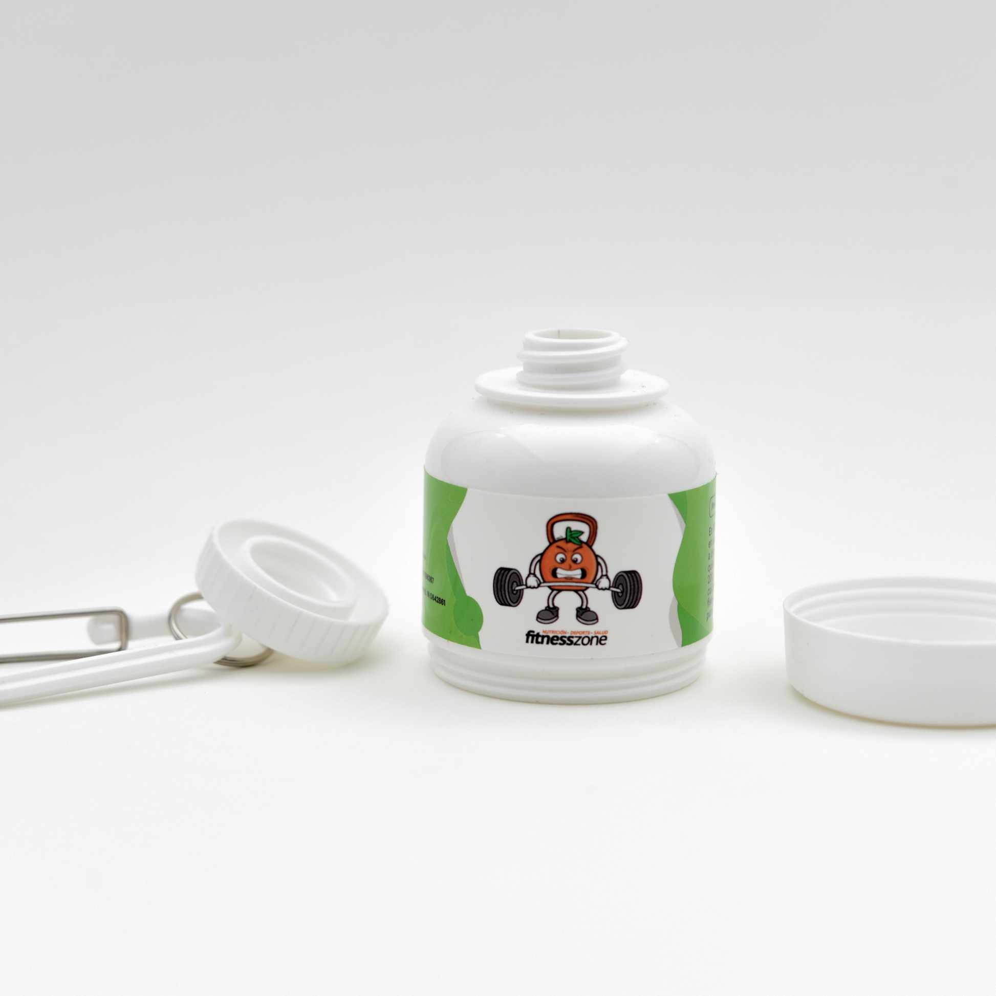 Llavero Contenedor Portátil De Suplementos