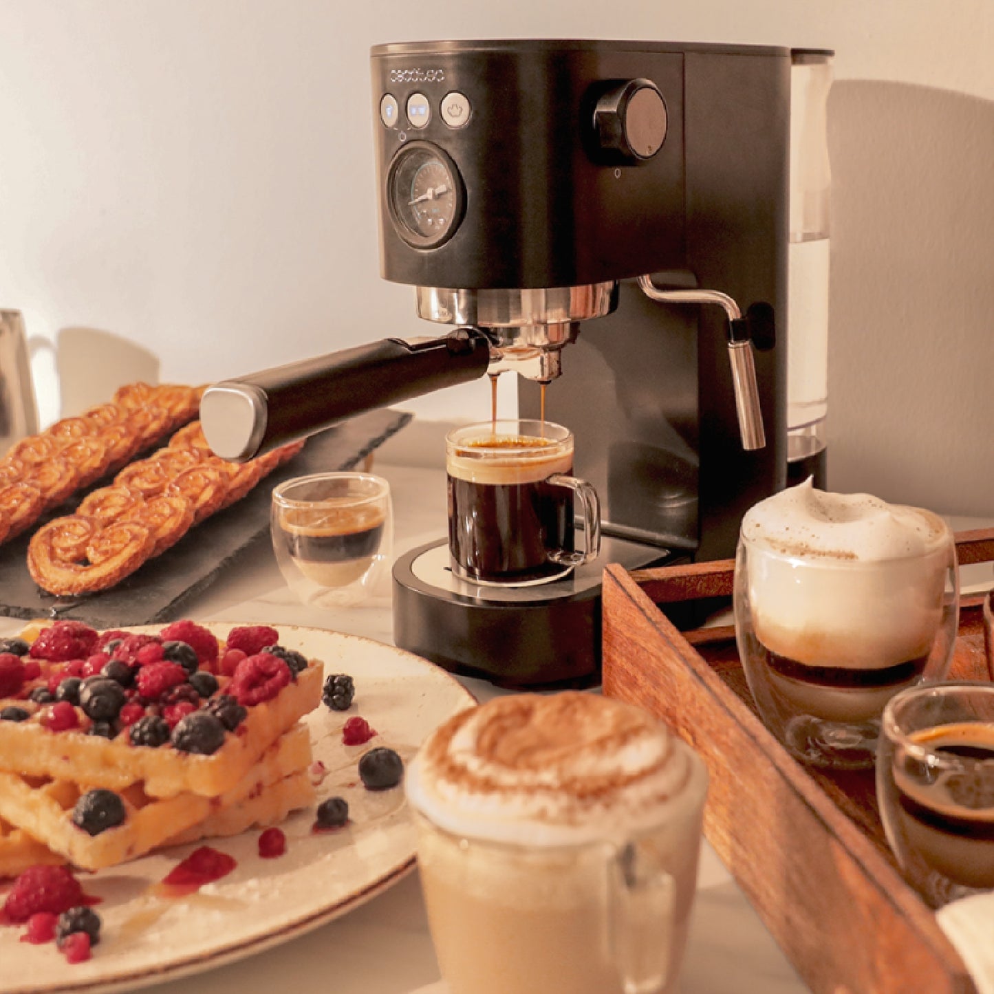 Cecotec Cafetera Express Cafelizzia Fast Pro_4