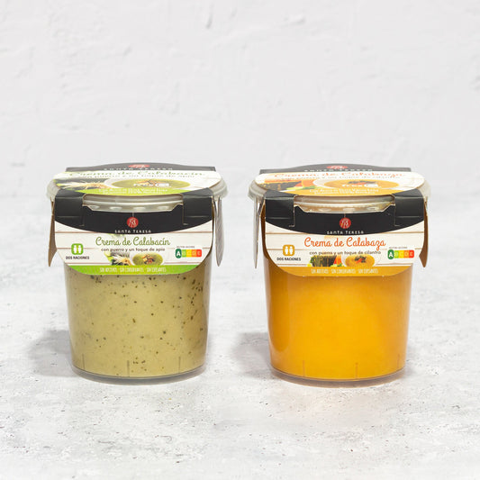 Pack 2 Cremas: Calabaza 400ml + Calabacin 400ml_0