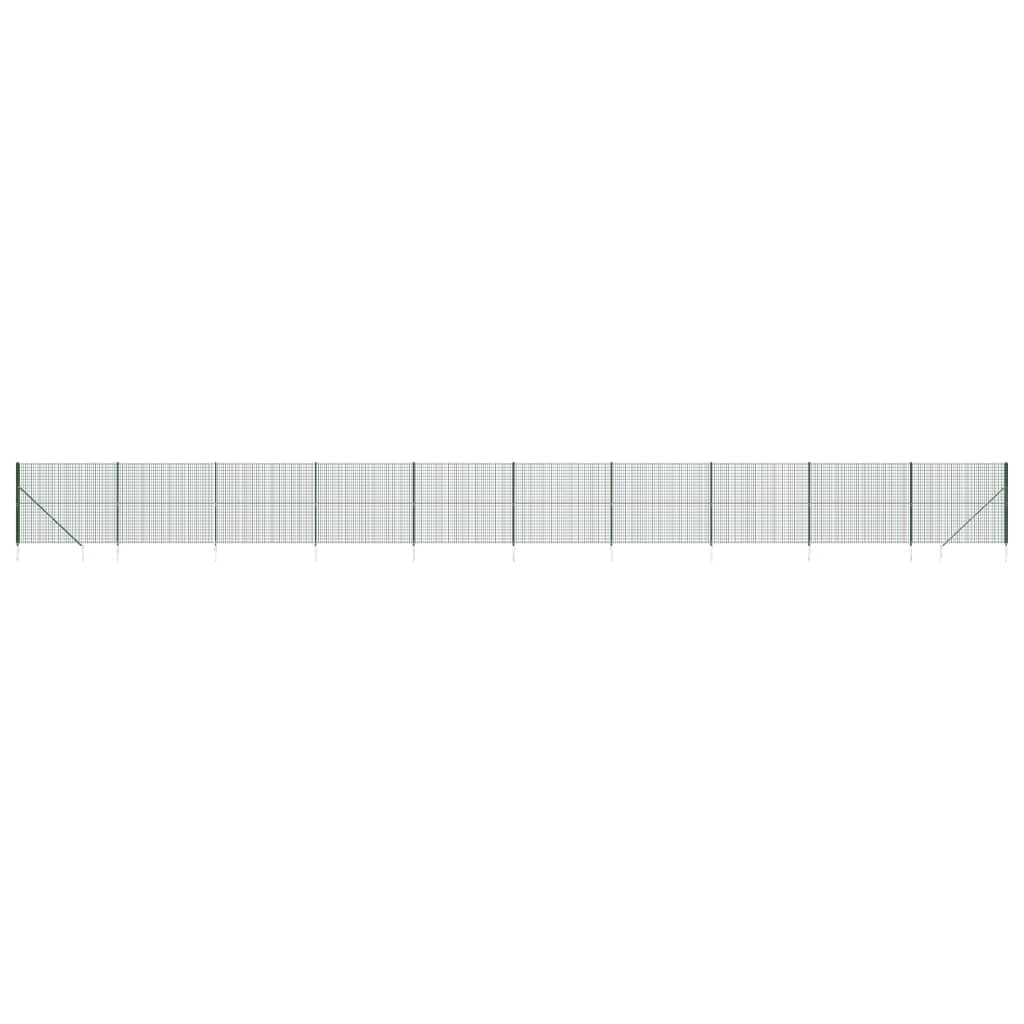 Cerca De Alambre Con Pinchos De Anclaje Verde 1,4x25 M / Vetonek_4