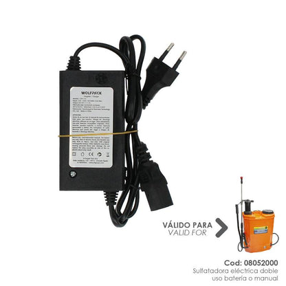 Cargador Sulfatadora 08052000 Sulfatadora Electrica A Bateria 12 V / 8 Amperios_0