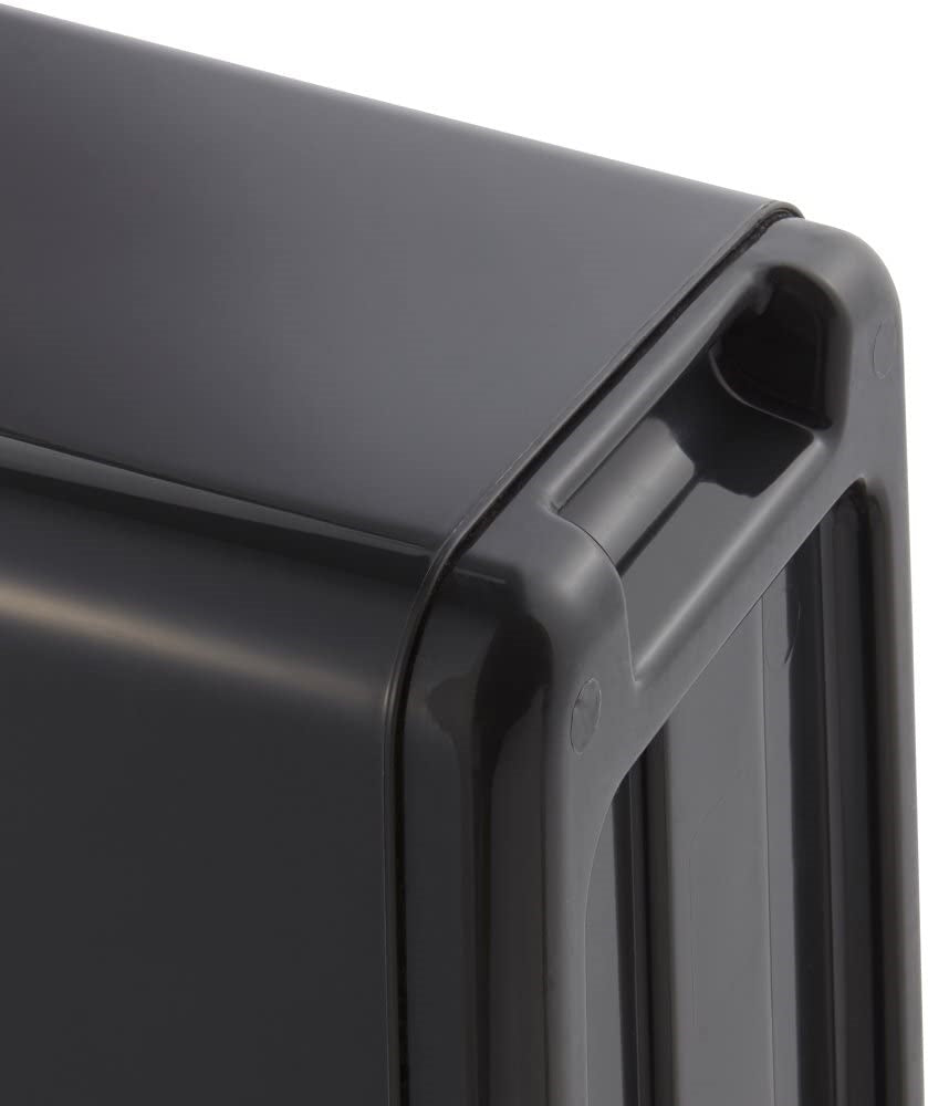 Cubo De La Basura Premium Con Tapa Abatible, Tacto Suave, 25 L, Magne, Gris Grafito_3