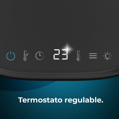 Cecotec Calefactor Cerámico De Sobremesa Readywarm 1570 Max Ceramic Rotate Smart Black_1