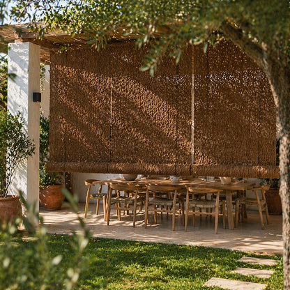 Persiana Coco Natural 0,9/1x2,40 M 100% Ocultación Exterior Terraza Jardín_2