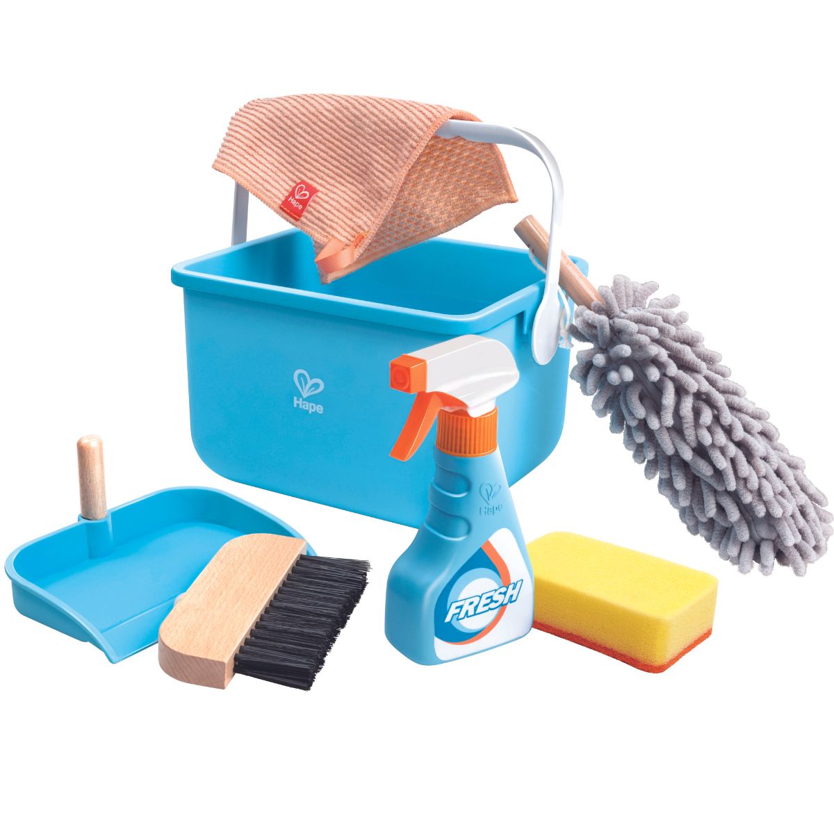 Set Juego Limpieza Cubo Clean Up Bucket Hape_5