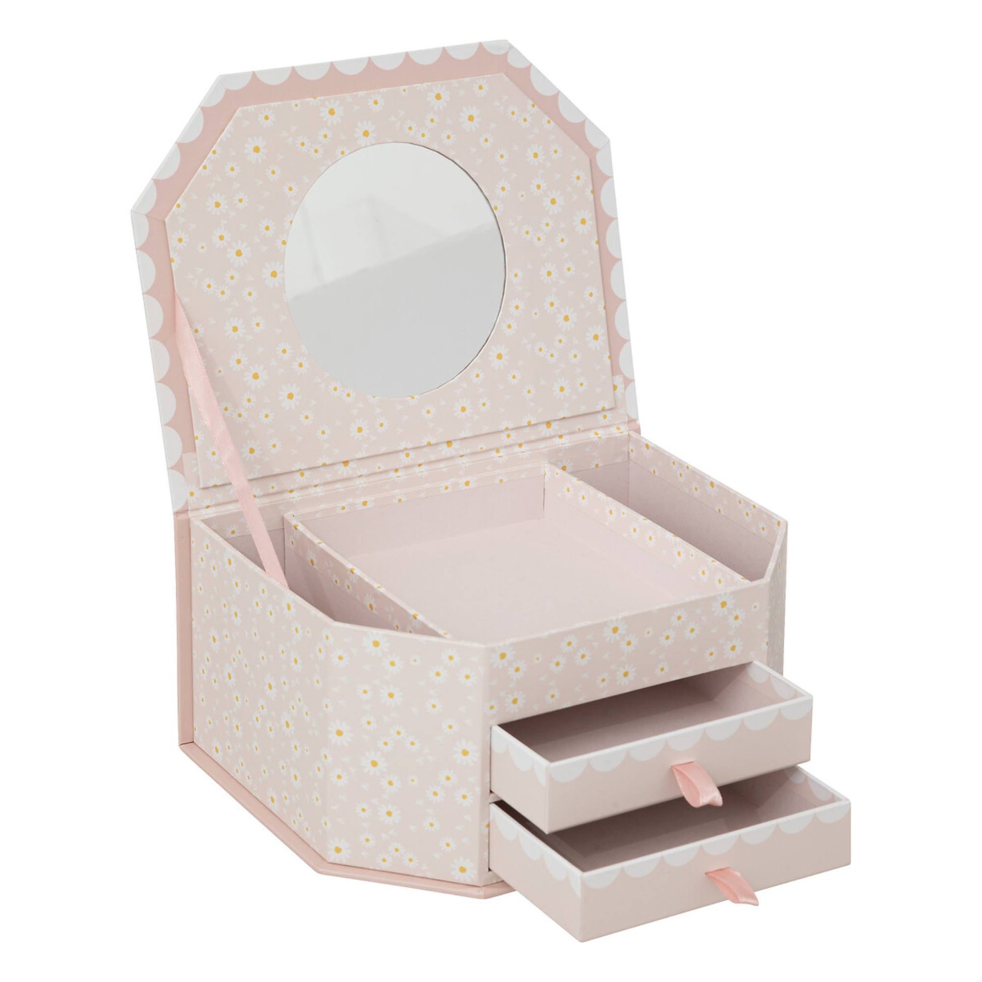 Joyero lana Infantil Rosa 2 Cajones_1