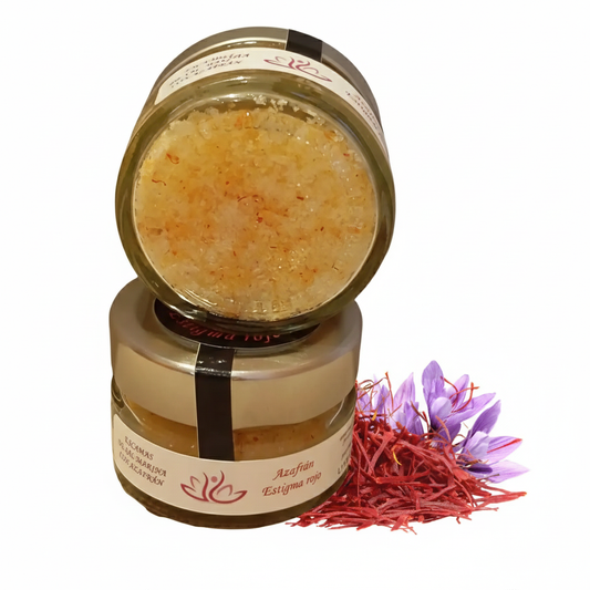 Escamas De Sal Marina Con Azafrán 30 g_0