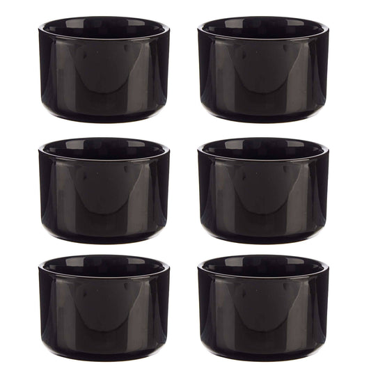 Set 6 Bols Porcelana Redondos 350ml Colección Vessia