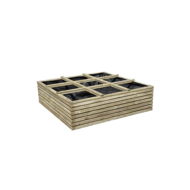 Huerto Cuadrado Basil Horizon 120