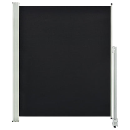 Vidaxl Toldo Lateral Retráctil Para Patio 160x300 Cm Negro_0
