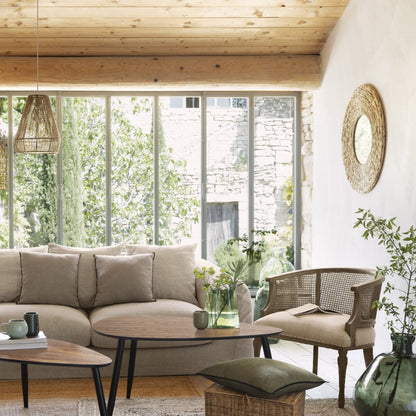 Espejo Lorena En Jacinto Ø75x2,5