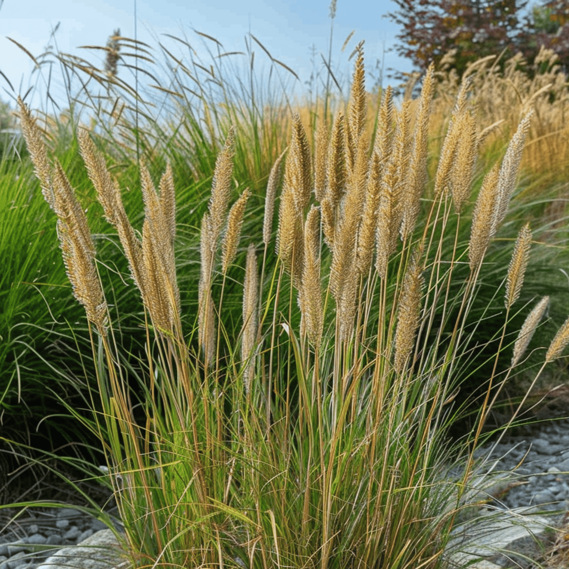Plantas De Hierba De Caña - Calamagrostis 'overdam' - Altura 20-30cm - ⌀23cm