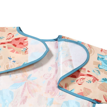 Babero Baby Con Mangas 2-4 Años Jungla