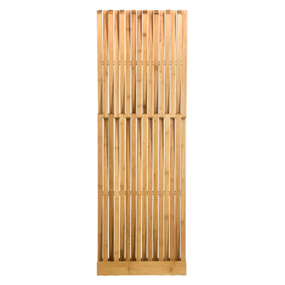 Well Home Silla - Taburete Plegable De Bambú 40x32x45cm_2