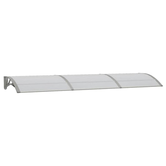 Marquesina De Puerta Policarbonato Gris 300x75 Cm_0
