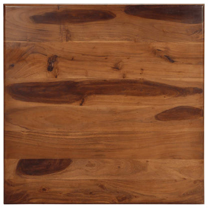 Mesa De Comedor Madera Maciza De Acacia 80x80x77 Cm_2