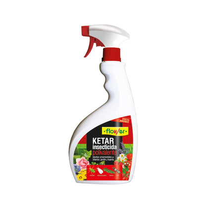 Insecticida Polivalente listo uso Ketar Flower 750 ml