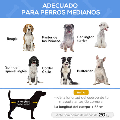 Pawhut Cama Elevada Para Perros_3