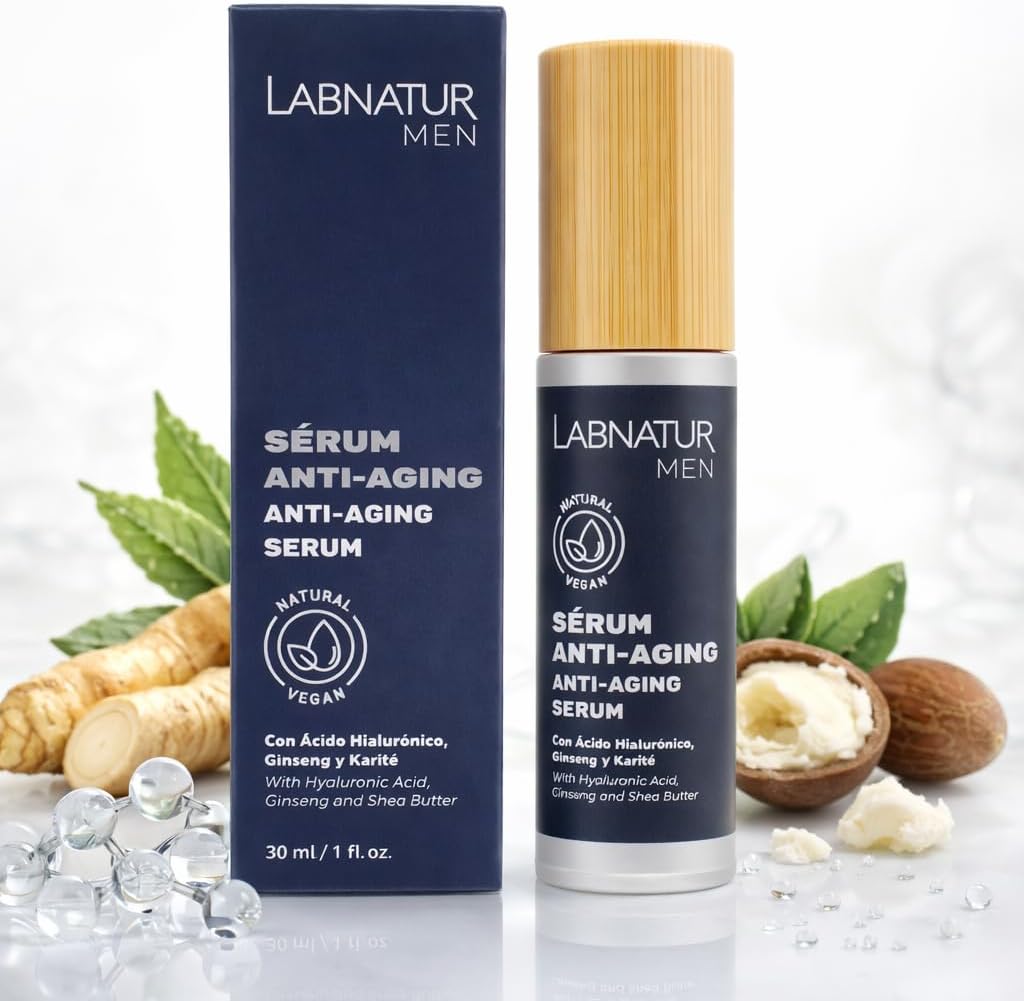 Sérum Facial Instantáneo Hombre 30 ml | Hidratación y Energía Antifatiga | Cuidado Facial Masculino | Labnatur_1