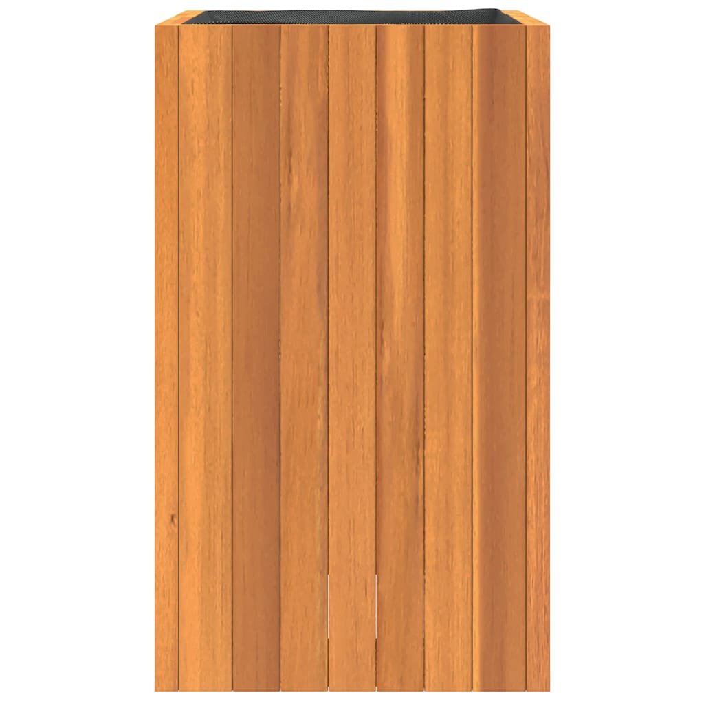 Jardinera De Madera Maciza De Acacia 35x35x60 Cm_4