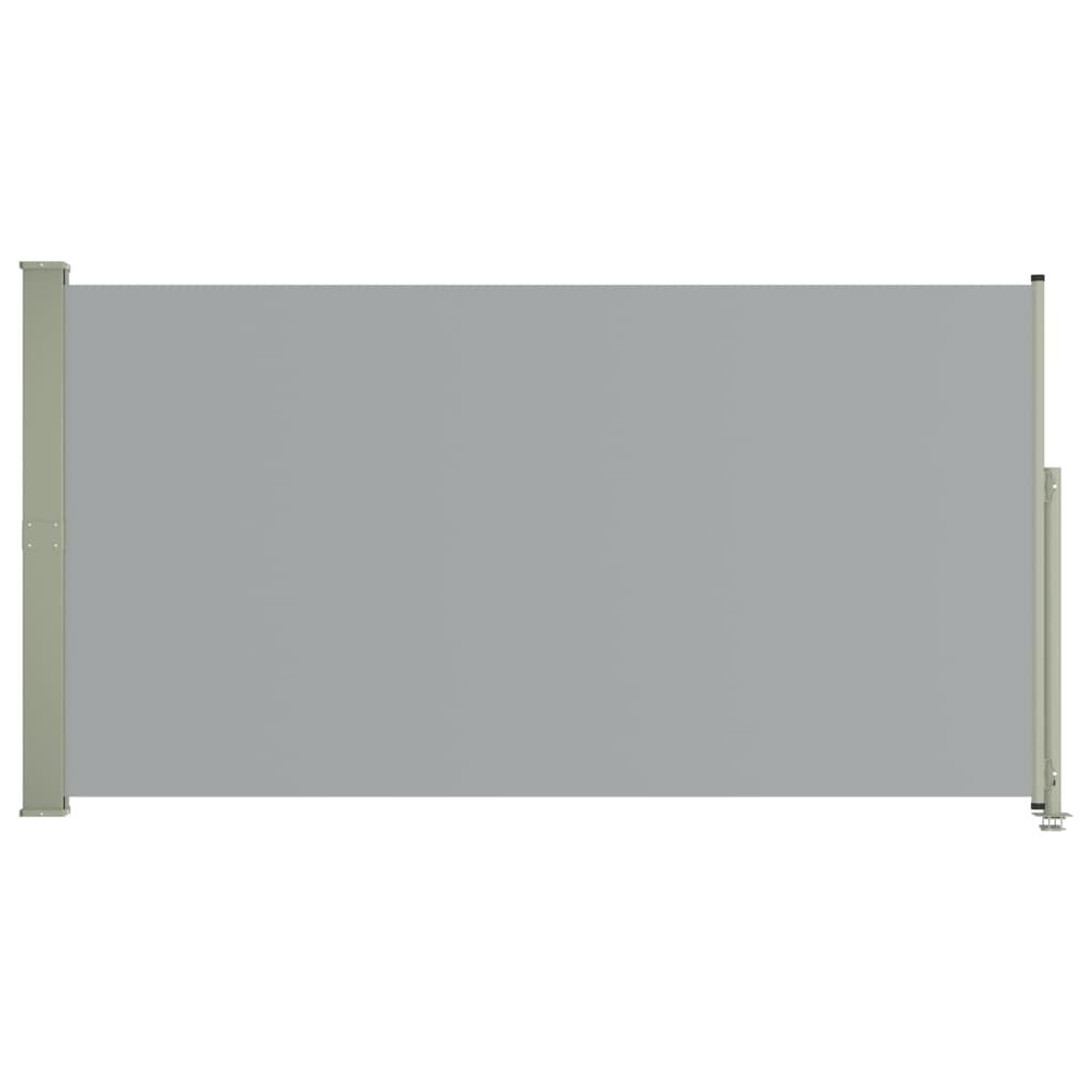 Vidaxl Toldo Lateral Retráctil De Jardín Gris160x300 Cm_0
