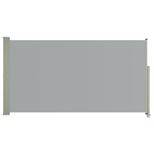 Vidaxl Toldo Lateral Retráctil De Jardín Gris160x300 Cm_0