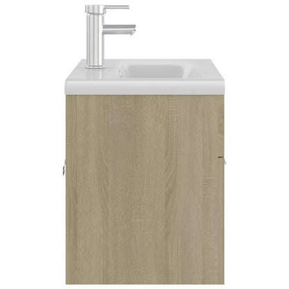 Mueble Con Lavabo Madera De Ingeniería Roble Sonoma_3