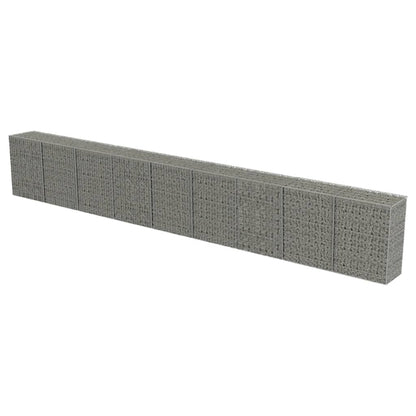 Muro De Gaviones Con Cubiertas Acero Galvanizado 900x50x100 Cm / Vetonek_0