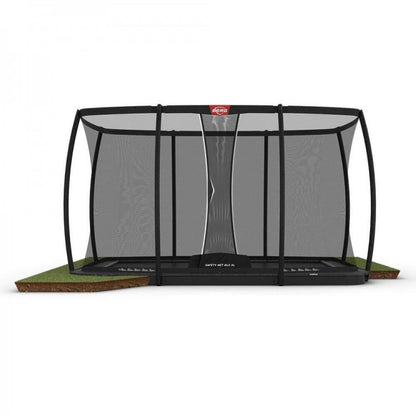 Cama Elastica Berg Flatground Ultim Champion 410 + Red Deluxe Xl Gris._0