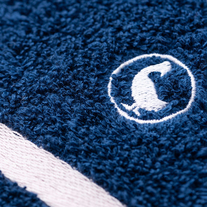 Toalla De Ducha En Azul Marino 70x140 100% Algodón 500gsm El Ganso