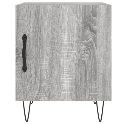 Mesitas Noche 2 Uds Madera Ingeniería Gris Sonoma 40x40x50 Cm_4