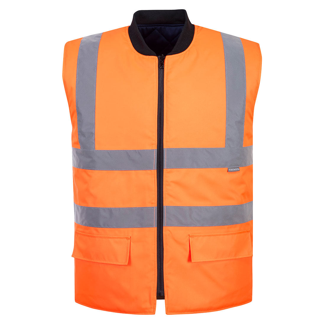 Chaleco De Calor De Alta Visibilidad Reversible / L / Naranja_0
