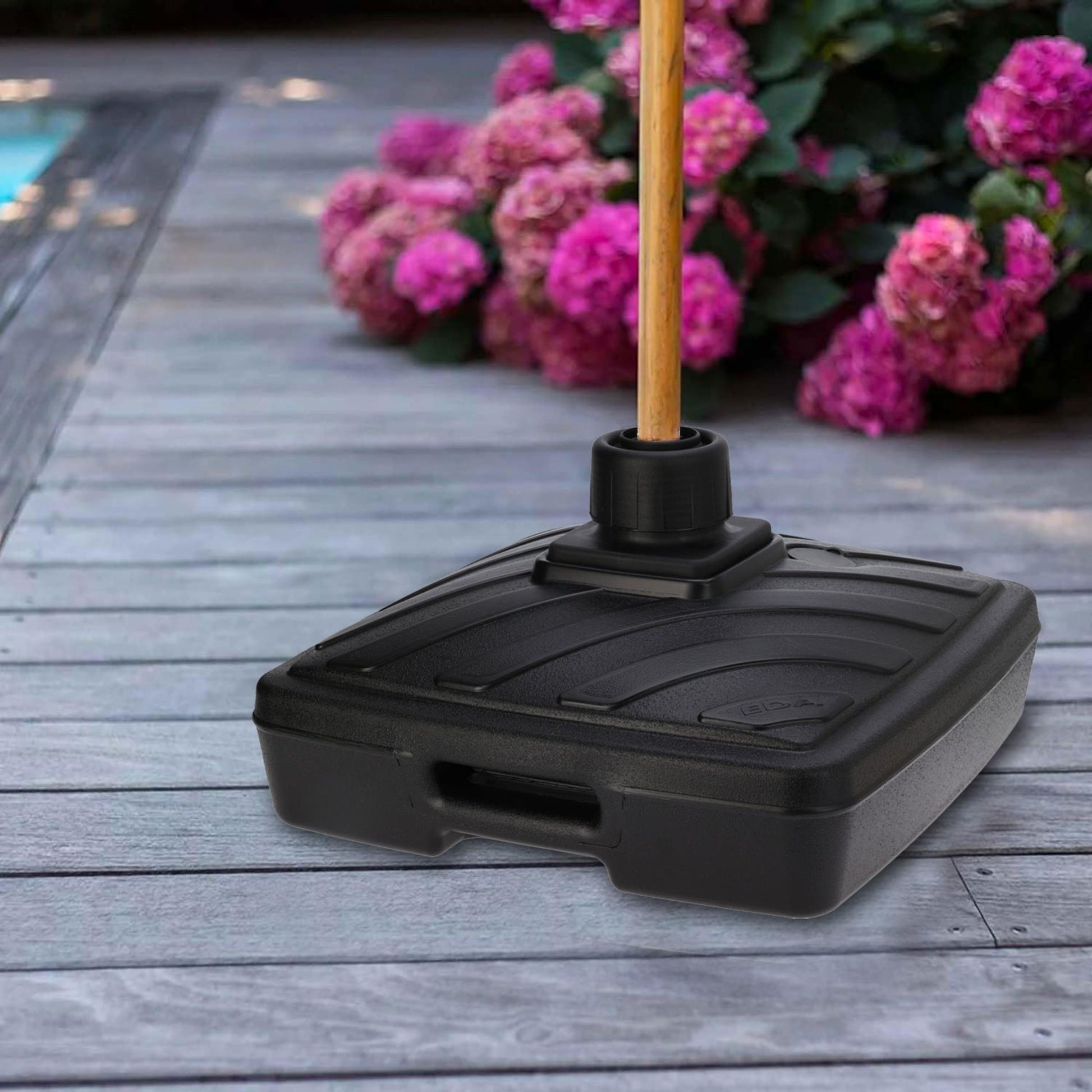 Well Home Soporte Para Sombrilla Cuadrado Capacidad De 40l