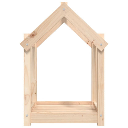 Vidaxl Cama Para Perros Madera Maciza De Pino 61x50x70 Cm_5