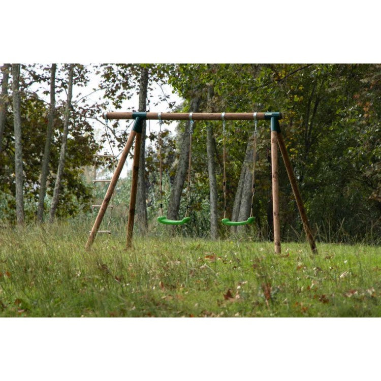 Columpio Doble De Madera Redonda Masgames Kadi L Deluxe._3