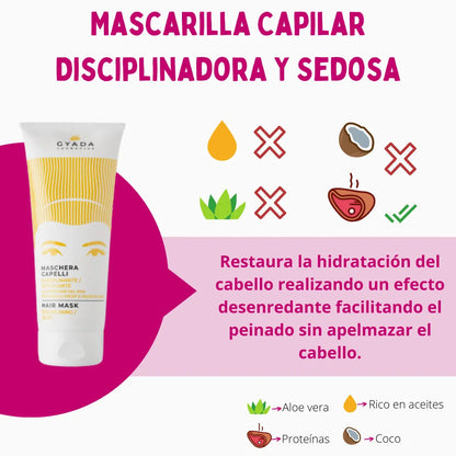 Mascarilla Capilar Disciplinadora Y Sedosa Color Vibes Gyada 200ml_1