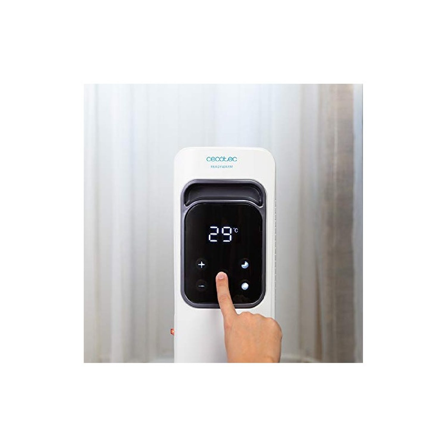 Cecotec Radiador Eléctrico De Aceite Ready Warm 9000 Touch. Bajo Consumo 9 Elementos 2000 W 3 Modos De Funcionamiento Pa_2