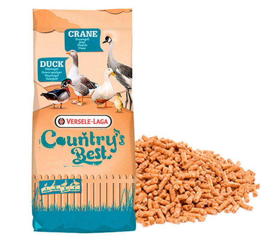 Comida Para Patos, Grullas Y Aves Zancudas - Pellet Crane 3&4 De Versele Laga - 20 Kg_0