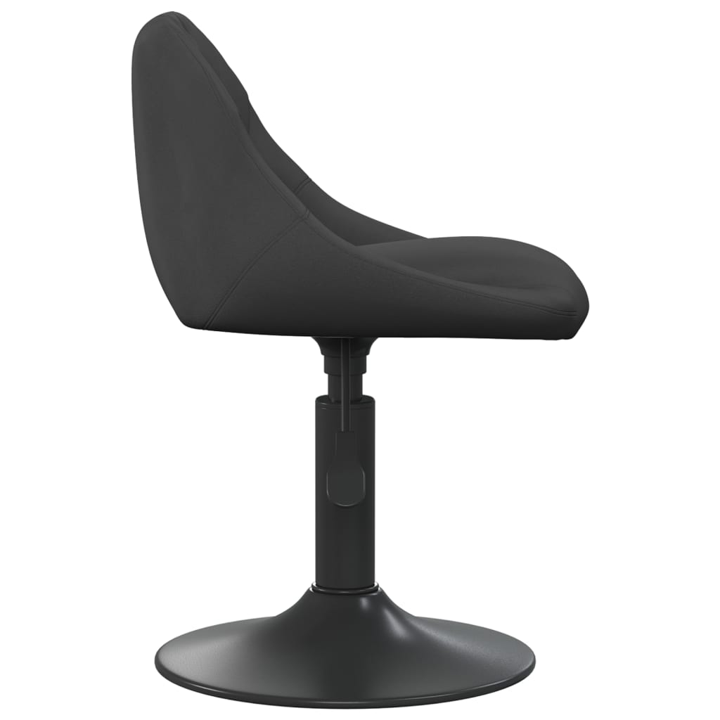 Taburete De Cocina De Terciopelo Negro_2