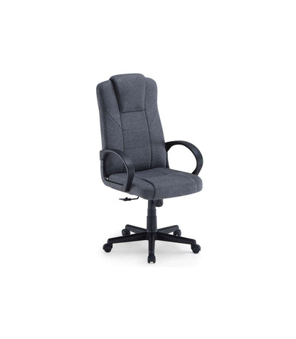 Sillón Despacho Giratorio Henry Tejido Bali Gris Marengo, 118-126cm(alto) 64cm(ancho) 64c_4