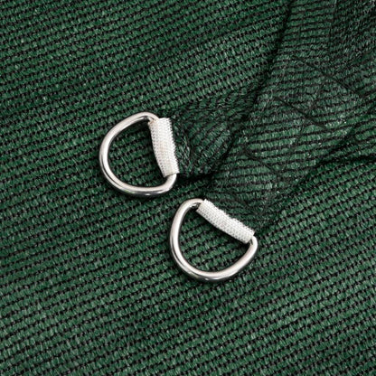 Toldo De Vela Hdpe Verde Oscuro 160 G/m² 6x6 M_4
