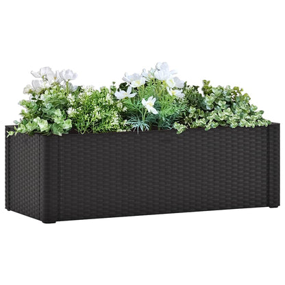 Arriate Con Sistema De Riego Automático Antracita 100x43x33 Cm_1