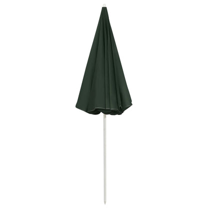 Sombrilla De Playa Verde 240 Cm_2