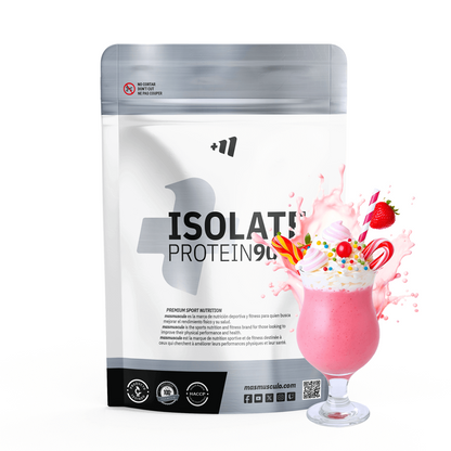 Isolate 90 Cfm - 1kg - Sueño De Fresa (strawberry Dreams) - Aumenta La Masa Muscular - Masmusculo_0