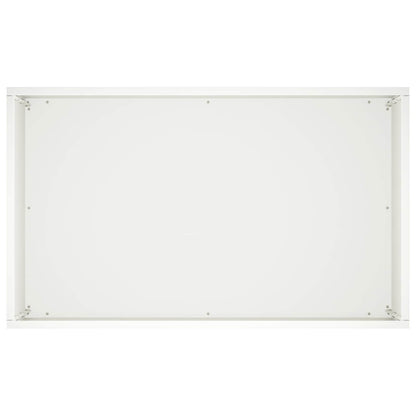 Macetero De Jardín Blanco 50 X 30 X 50 Cm_3