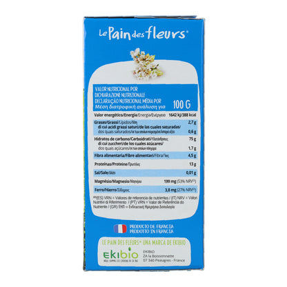 Tostadas Crujientes Crakers de Trigo Sarraceno sin sal sin gluten BIO Le Pain de Fleurs  150 g