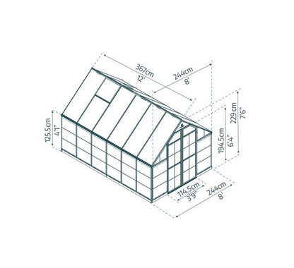 Invernadero Balance 247x244 cm Canopia